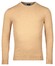 Baileys Luxury Pima Cotton Uni Color Crew Neck Single Knit Pullover Beige