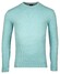 Baileys Luxury Pima Cotton Uni Color Crew Neck Single Knit Trui Aqua