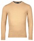 Baileys Luxury Pima Cotton Uni Color Crew Neck Single Knit Trui Beige