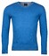 Baileys Luxury Pima Cotton V-Neck Single Knit Pullover Bright Cobalt
