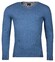 Baileys Luxury Pima Cotton V-Neck Single Knit Trui Delft Blue