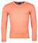 Baileys Luxury Pima Cotton V-Neck Single Knit Trui Light Coral