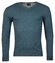 Baileys Luxury Pima Cotton V-Neck Single Knit Trui Steel Blue