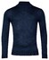 Baileys Merino High Turtleneck Single Knit Trui Dark Blue