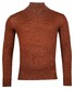 Baileys Merino High Turtleneck Single Knit Trui Stone Red