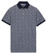 Baileys Multi Open Squares Piqué Polo Delft Blue