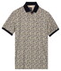 Baileys Multi Open Squares Piqué Polo Misty Green