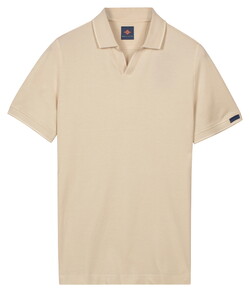 Baileys No-Button Closure Two-Tone Oxford Piqué Poloshirt Shell