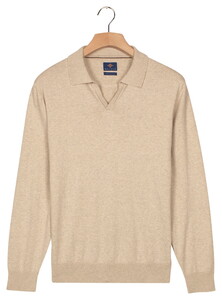 Baileys No Button Polo Collar Single Knit Pullover Kitt