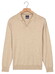 Baileys No Button Polo Collar Single Knit Trui Kitt