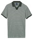 Baileys No Buttons V-Neck Small Yarn Dyed Stripe Polo Thyme Green