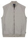Baileys No Sleeves Full Zip Knit Front Light Padded Quilted Vest Midden Grijs
