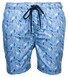 Baileys Olive Leaves Pattern Swim Short Federal Blue
