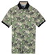Baileys Oxford Piqué Botanical Fantasy Polo Misty Green