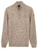 Baileys Part Cable Knit Pattern Half Zip Trui Marshmallow