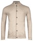 Baileys Pima Cotton Buttons Single Knit Vest Beige