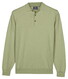 Baileys Pima Cotton Polo Pullover Placket Buttons Trui Misty Green