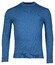 Baileys Pima Cotton Turtle-Neck Single Knit Trui Denim Blue
