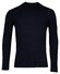 Baileys Pima Cotton Turtle-Neck Single Knit Trui Navy