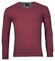 Baileys Pima Cotton V-Neck Uni Color Single Knit Trui Cerise