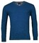 Baileys Pima Cotton V-Neck Uni Color Single Knit Trui Cobalt