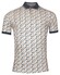 Baileys Piqué Allover Brush Stroke Pattern Poloshirt Pastel Salmon