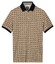 Baileys Piqué Allover Graphic Shapes Polo Dusty Rose