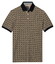 Baileys Piqué Allover Graphic Shapes Polo Sky Blue