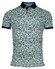 Baileys Piqué Allover Pattern Small Fantasy Rocks Pattern Polo Pastel Groen