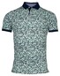 Baileys Piqué Allover Pattern Small Fantasy Rocks Pattern Polo Pastel Groen