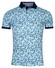 Baileys Piqué Allover Pattern Small Fantasy Rocks Pattern Polo Pastel Lime