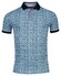 Baileys Piqué Diagonal Open Squares Fantasy Polo Bright Cobalt