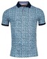 Baileys Piqué Diagonal Open Squares Fantasy Polo Bright Cobalt
