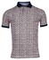 Baileys Piqué Diagonal Open Squares Fantasy Polo Red Earth