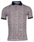 Baileys Piqué Diagonal Open Squares Fantasy Polo Red Earth