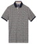 Baileys Piqué Multicolor Mosiac Polo Delft Blue