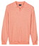 Baileys Polo Pullover V-Neck Structure Knit Trui Abrikoos