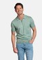 Baileys Polo Pullover Zip-Up Single Knit Misty Green Melange
