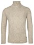 Baileys Rollneck Allover Diagonal Structure Knit Trui Off White