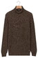 Baileys Rollneck Mouliné Rib Structure Pullover Taupe
