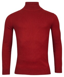 Baileys Rollneck Single Knit Pima Cotton Trui Rood
