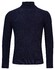 Baileys Rollneck Uni Structure Knit Trui Navy