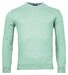 Baileys Ronde Hals Single Knit Pima Cotton Trui Olive Melange