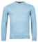Baileys Ronde Hals Single Knit Pima Cotton Trui Pastel Blauw