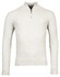 Baileys Shirt Style Zip Single Knit Pima Cotton Trui Beige Melange