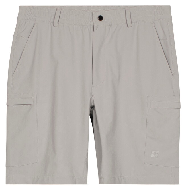 Baileys Short 4-Way Stretch Cargo Bermuda Midden Grijs