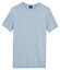 Baileys Short Sleeve Crew Neck Single Knit Trui Soft Blue