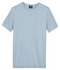 Baileys Short Sleeve Crew Neck Single Knit Trui Soft Blue