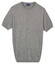 Baileys Short Sleeve Crew Neck Single Knit Trui Steel Grey