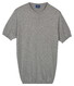 Baileys Short Sleeve Crew Neck Single Knit Trui Steel Grey